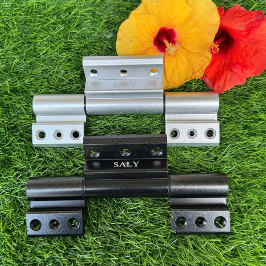 Bản Lề 4D Cánh Cánh/ Cánh Khung SALY - Màu Bạc/Màu Đen 
