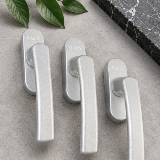 Tay Nắm Đa Điểm Cửa Sổ (Màu Bạc - Màu Đen)